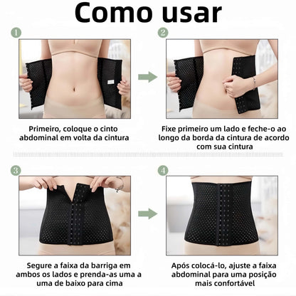 Cinta Modeladora Elástica Feminina