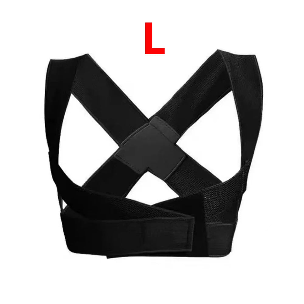 Corretor postural com suporte para lombar
