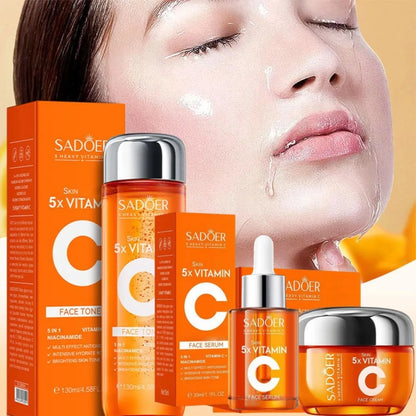 Kit de Cuidados com a Pele com Vitamina C
