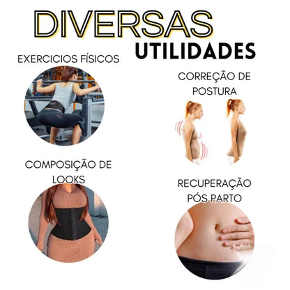 Cinta Modeladora Elástica Feminina