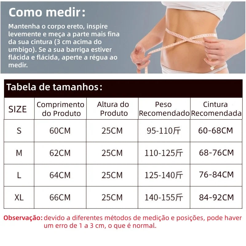 Cinta Modeladora Elástica Feminina
